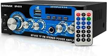 Amplificateur Stéréo Bluetooth Briwax