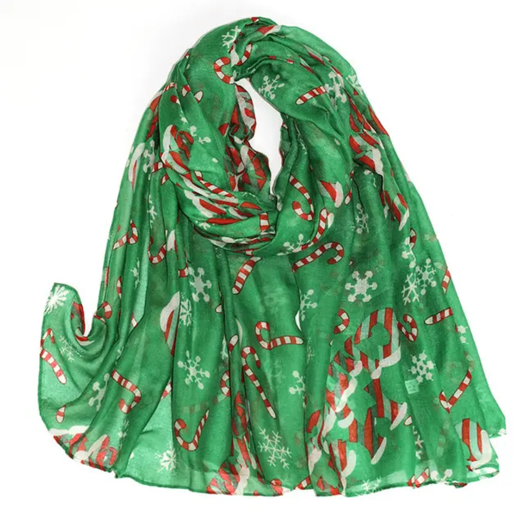 Écharpe de Noël Imprimée