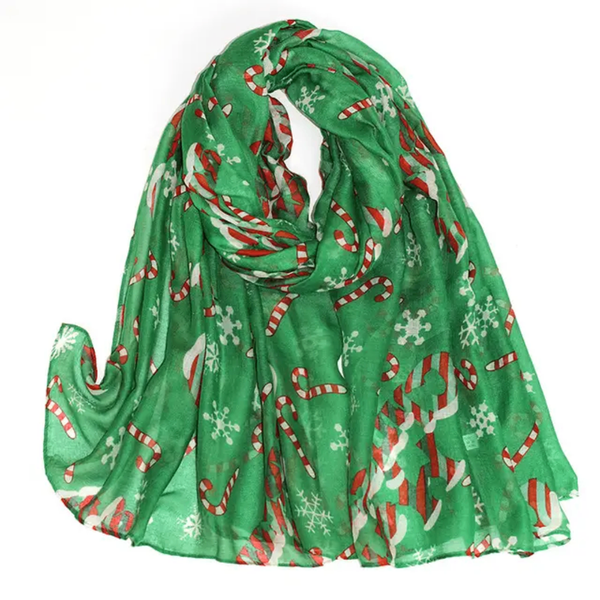 Écharpe de Noël Imprimée