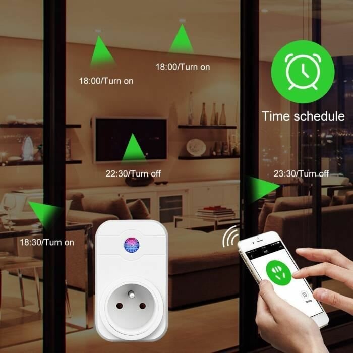 Prise Connectée Wi-Fi Intelligente