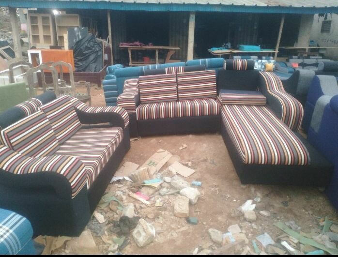 Canapé d'angle moderne