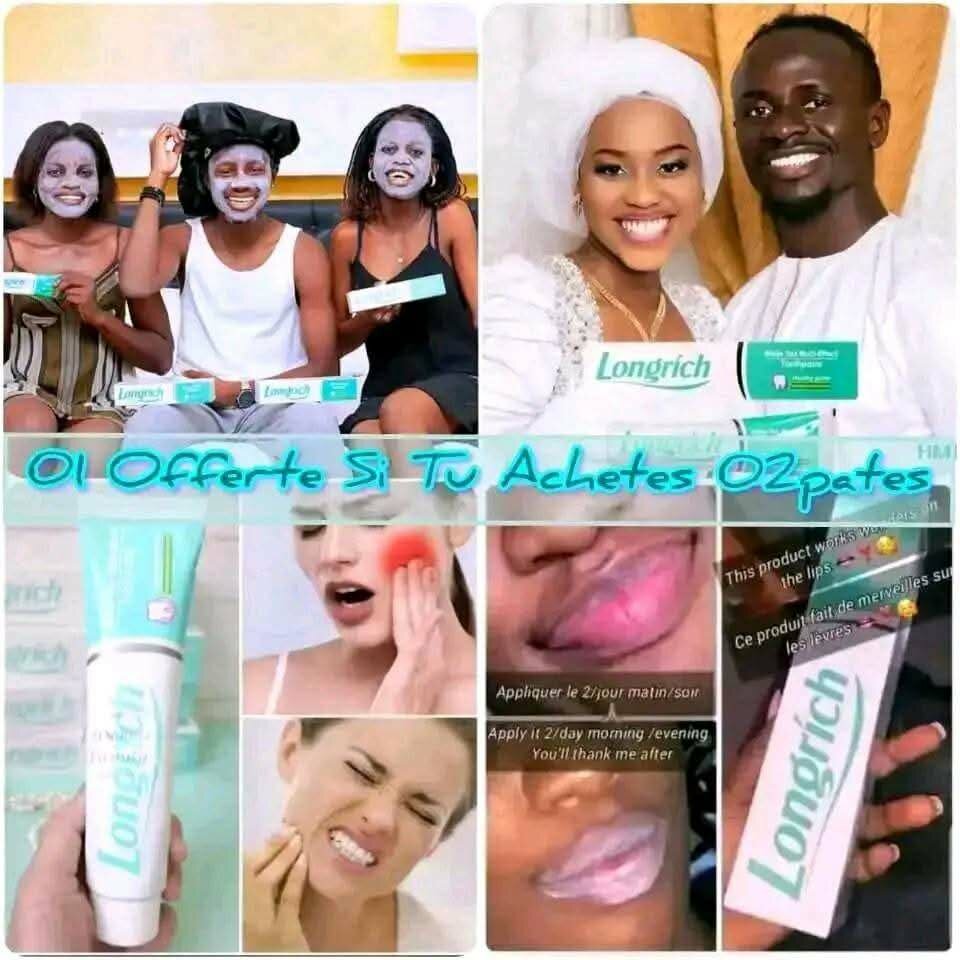 Dentifrice Naturel Longrich