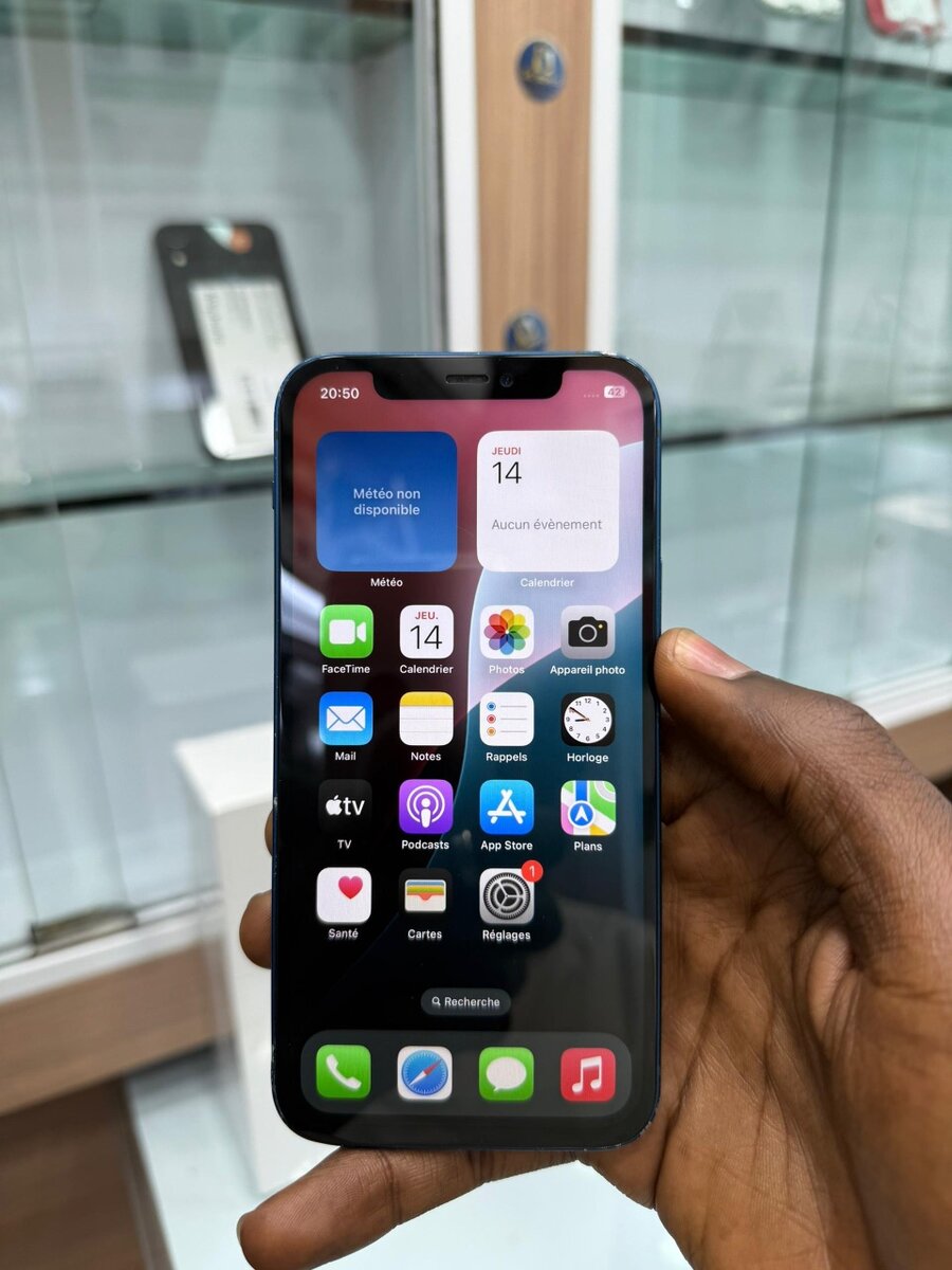 iPhone 12 Bleu 64Go Reconditionné