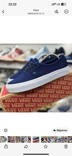 Sneakers Vans Bleu Unisex