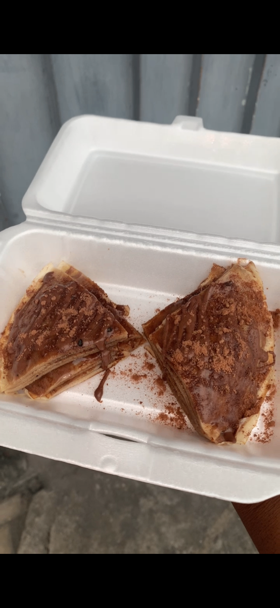 Crêpes au gâteau (la lin´s)