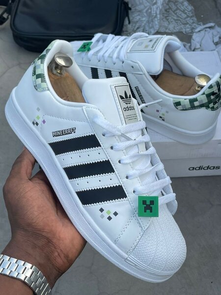 Adidas Minecraft Sneakers Blanc