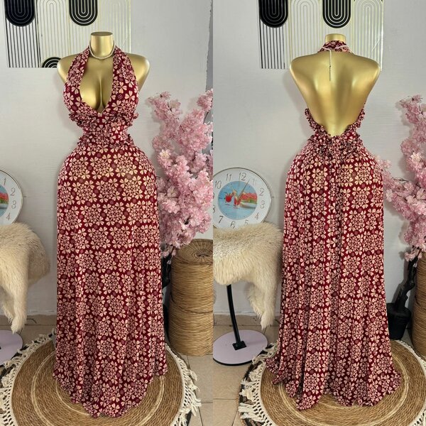 Robe élégante imprimée