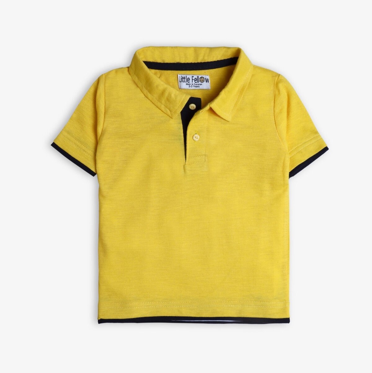Yellow boys polo shirt