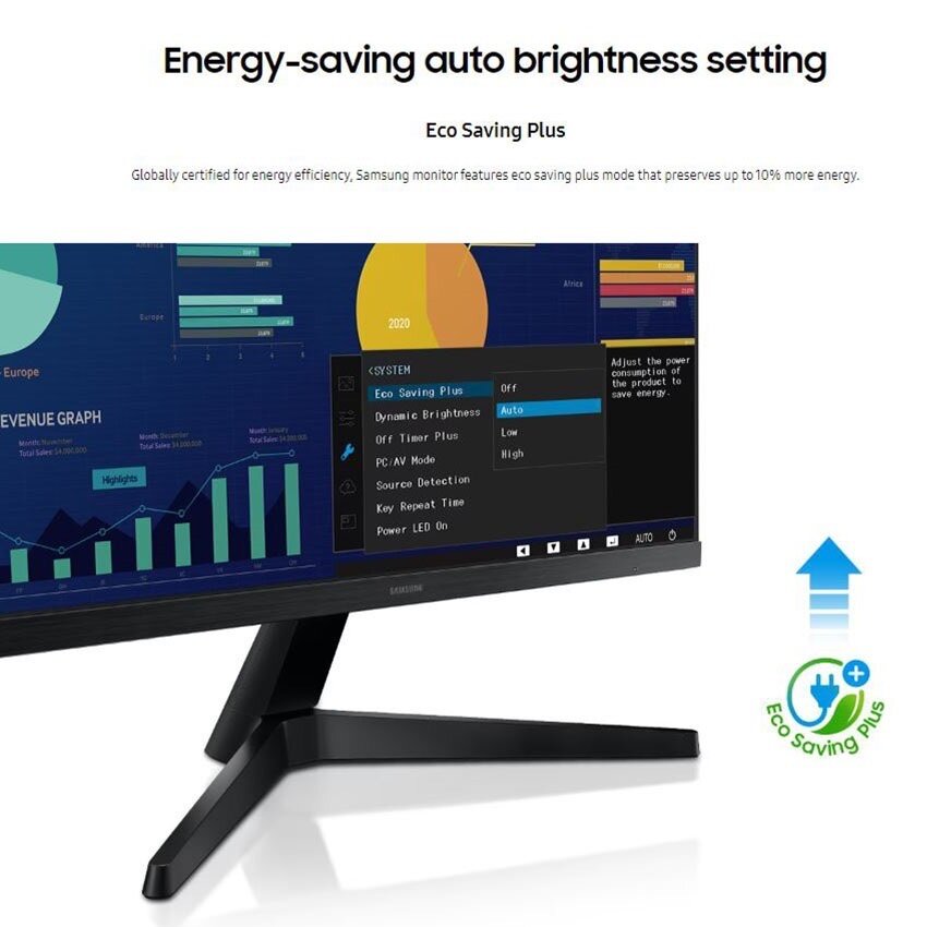 SAMSUNG 24 INCHES LS240310 MAINSTREAM MONITOR