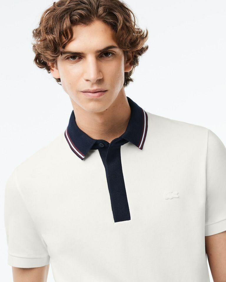Polo blanc Lacoste