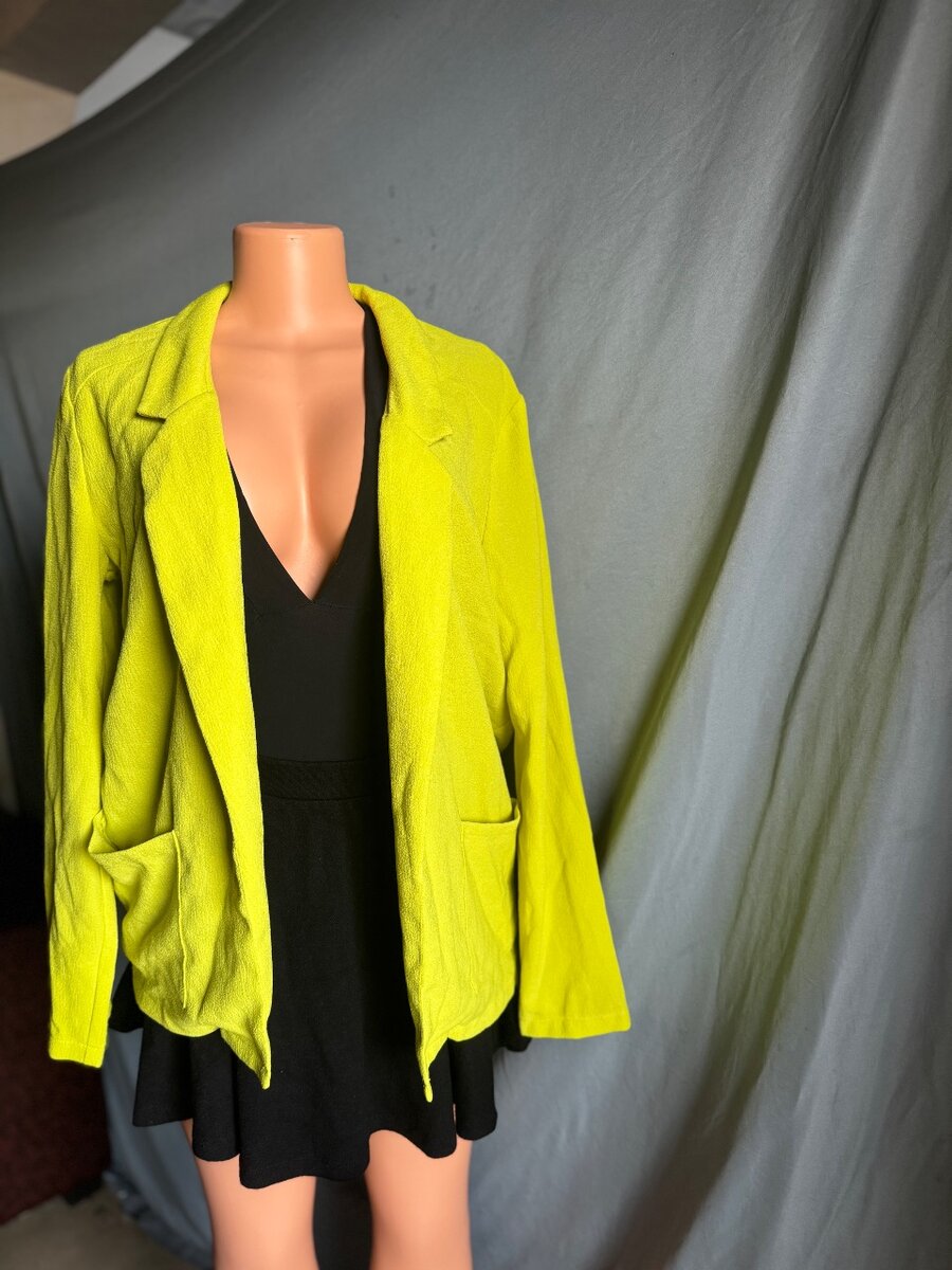 Cute lime green jacket