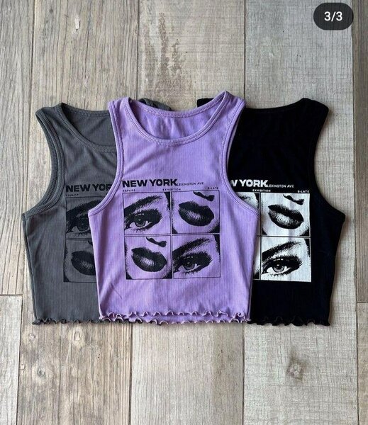 Débardeur Graphique Femme Trendy