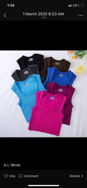 Tank tops and corset