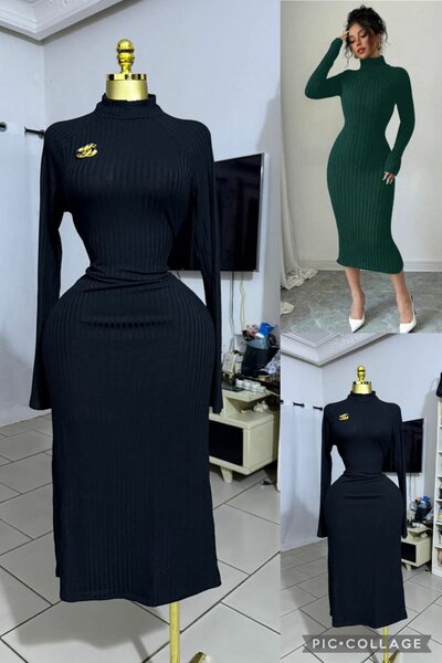 Robe Midi Élégante Femme