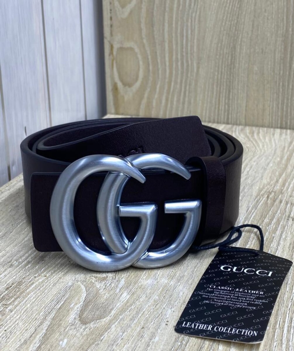 Ceinture en cuir Gucci Homme