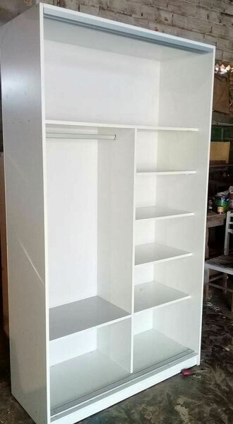 Armoire Penderie Moderne Blanche
