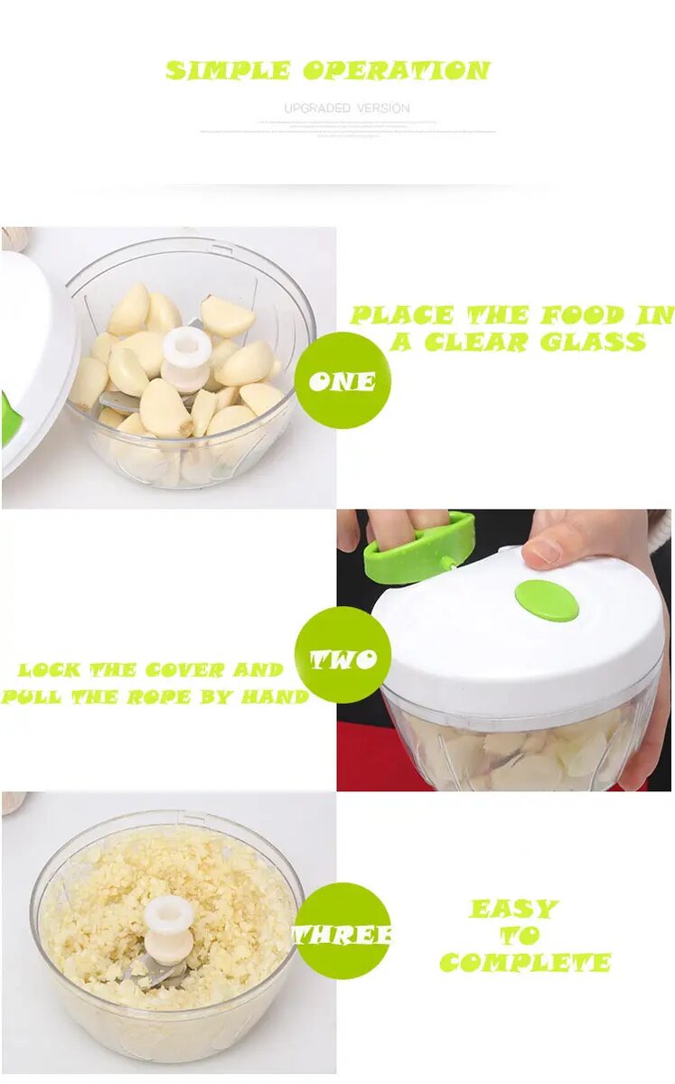 Hachoir manuel filaire