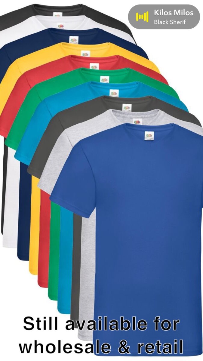 T-SHIRTS PLAIN ROUND & V-NECK