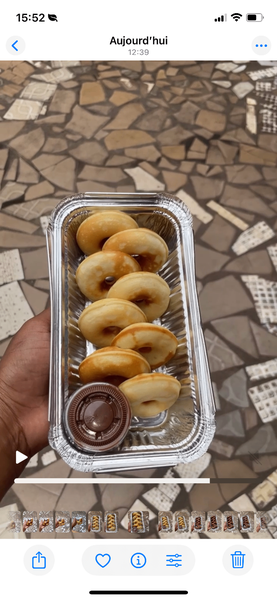 Mini beignets moelleux