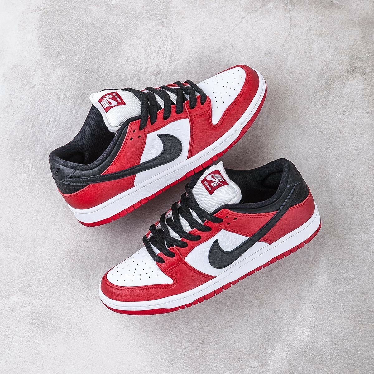 NIKE SB RED AND WHITE
