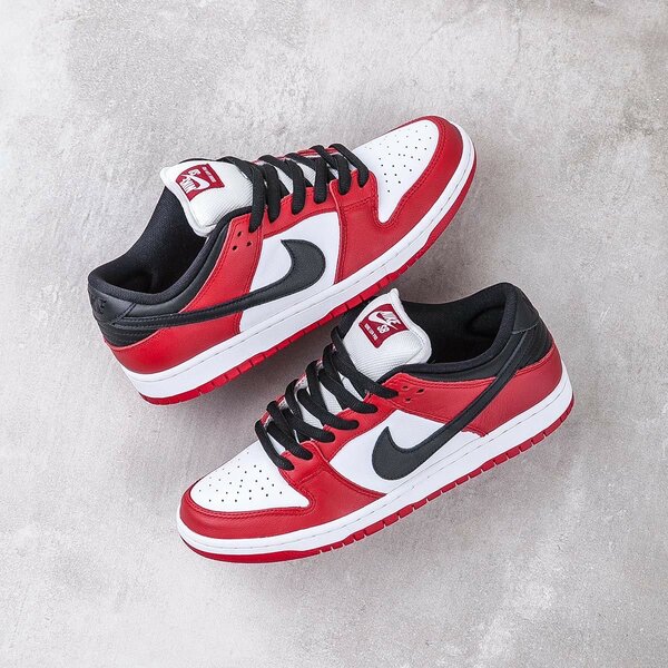 NIKE SB RED AND WHITE
