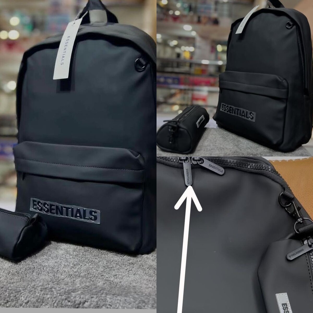 Sac à dos Essentials noir