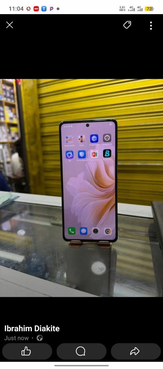 Smartphone élégant Android