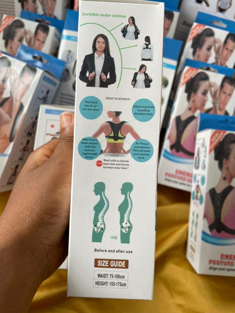 Correcteur de posture confortable