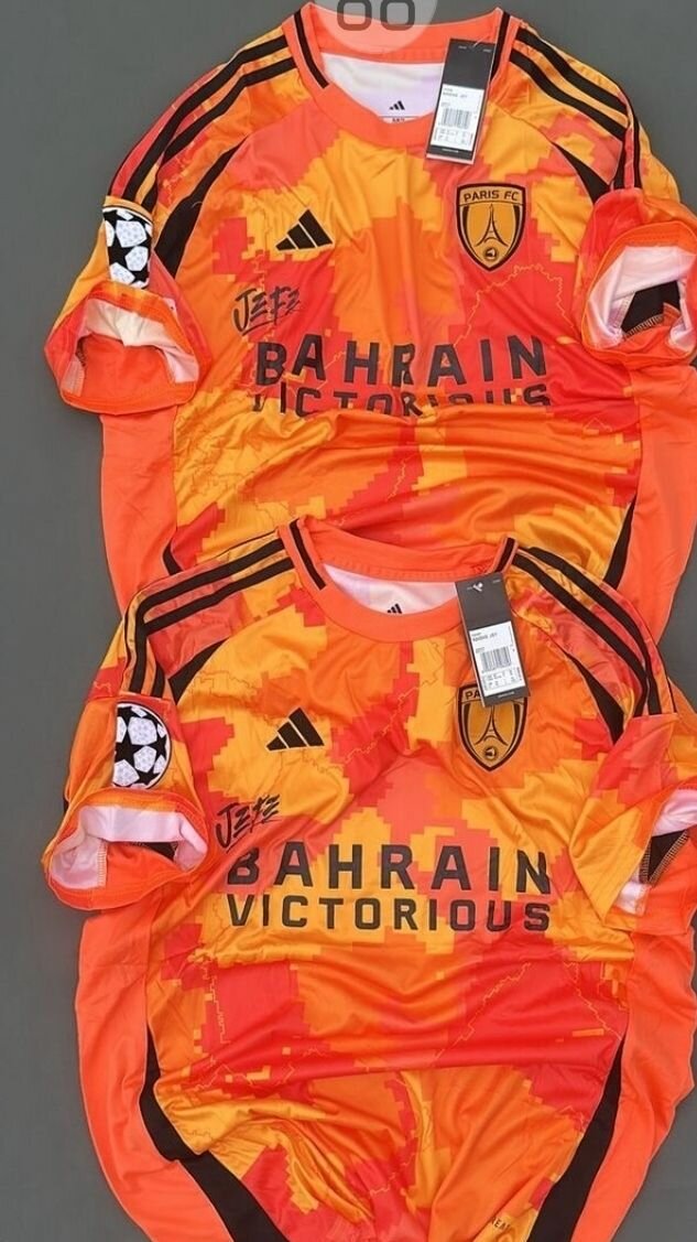 Maillot de Football Orange