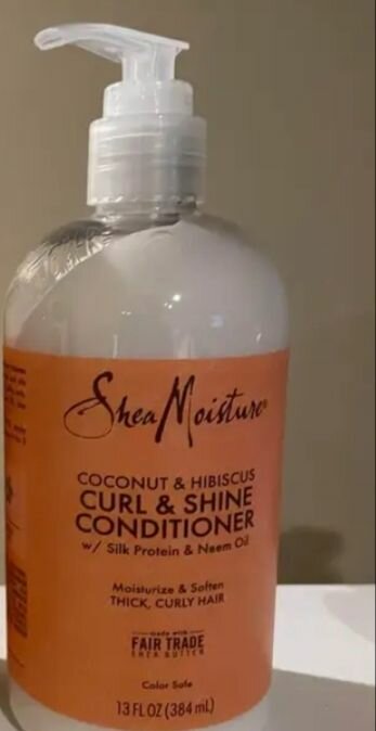 Shea Moisture Coconut and Hibiscus Curl and Shine Conditione