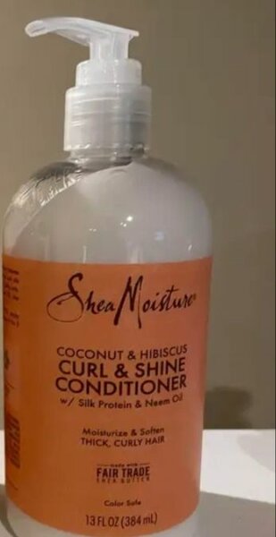 Shea Moisture Coconut and Hibiscus Curl and Shine Conditione