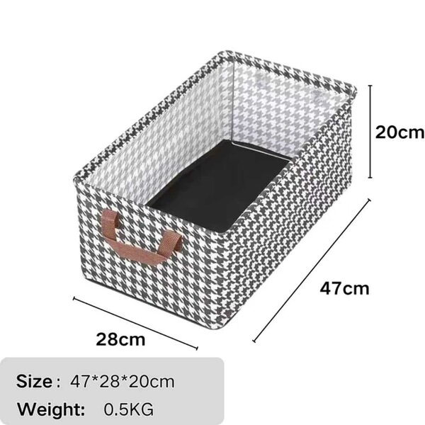 Panier de rangement pliable