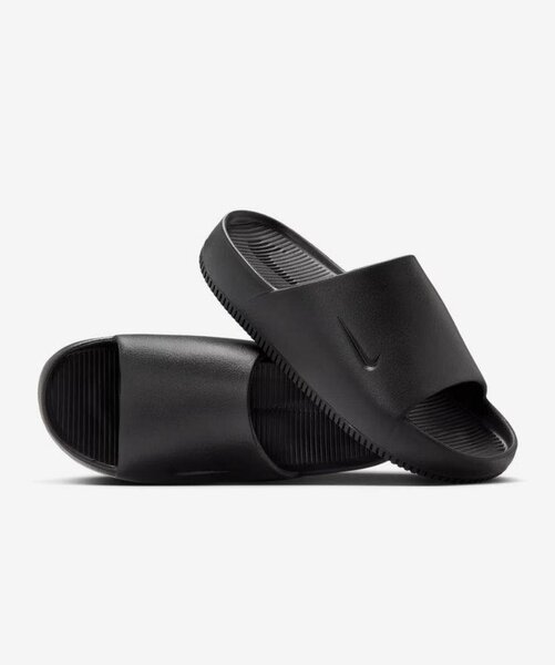 Tongs Noirs Confortables Homme