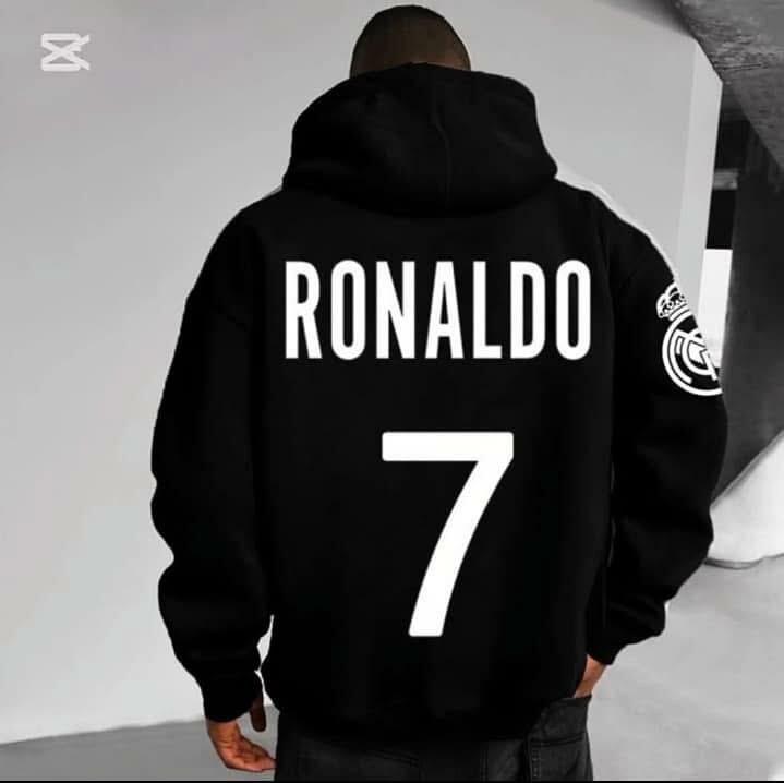 Sweat à capuche imprimé tendance