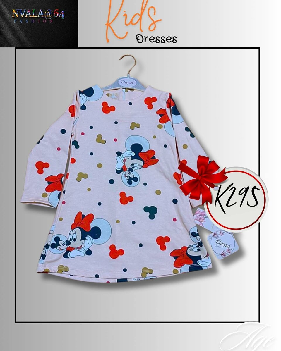 Baby Dress with Mini Mouse