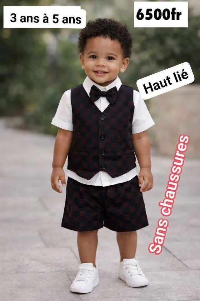 Ensemble bébé garçon - Taille 6 mois à 5 ans