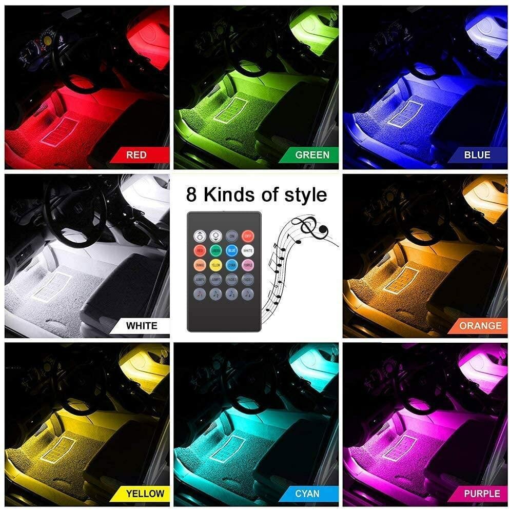 Car interior decoration lights