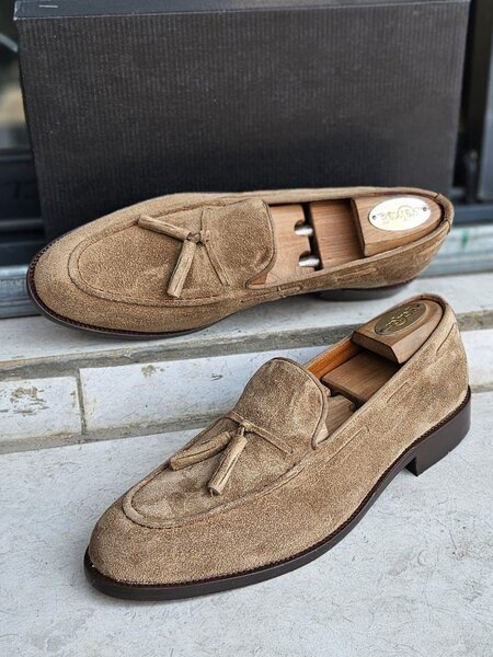 Mocassins élégants en cuir