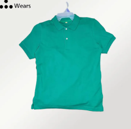 Collar Green Polo T Shirt for men