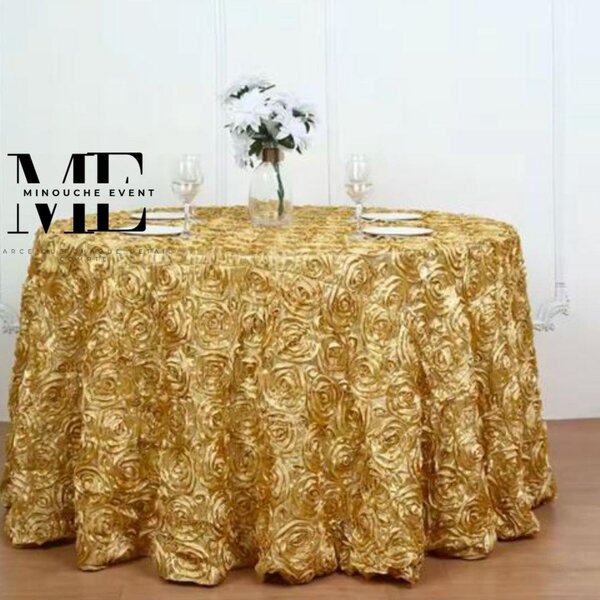 Chemin de table en sequins rose