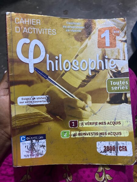 Cahier d'Activités Philosophie