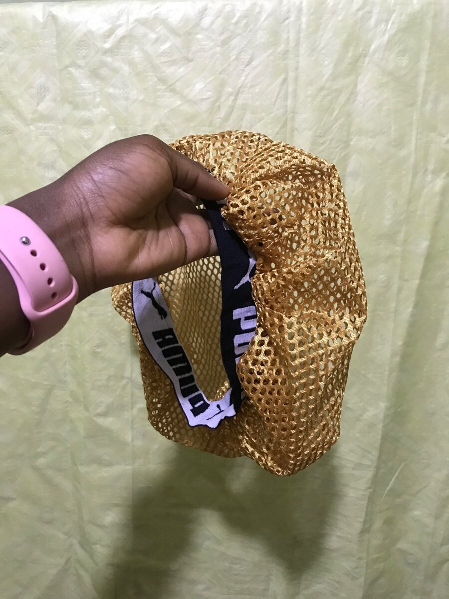 Bonnet de nuit en satin