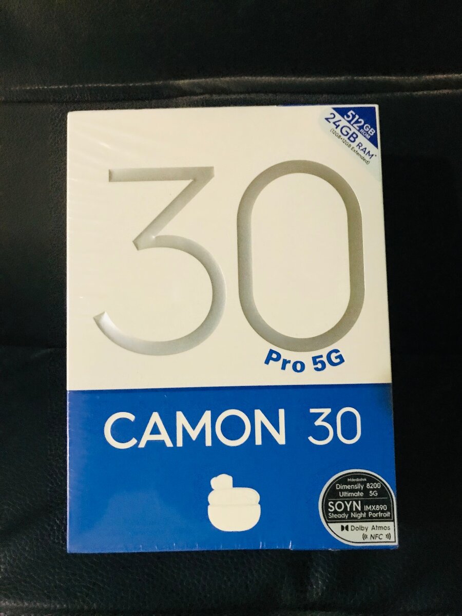 Tecno Camon 30 Pro 512GB with 24GB RAM Original