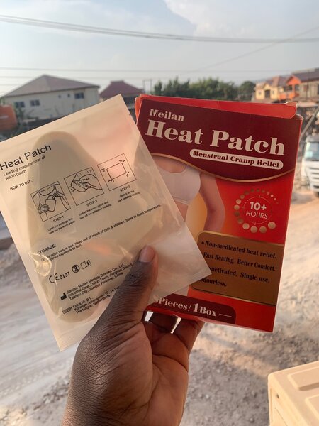 Non Medicated menstrual relief patch