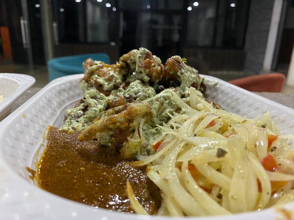 Poulet Sauce Crémeuse Exotique