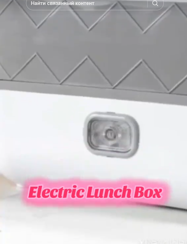 Double layer electric lunch box