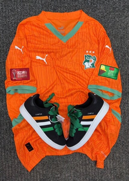 Maillot Équipe Football Orange