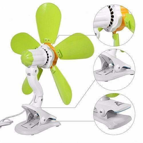 Mini ventilateur électrique portable à clipser