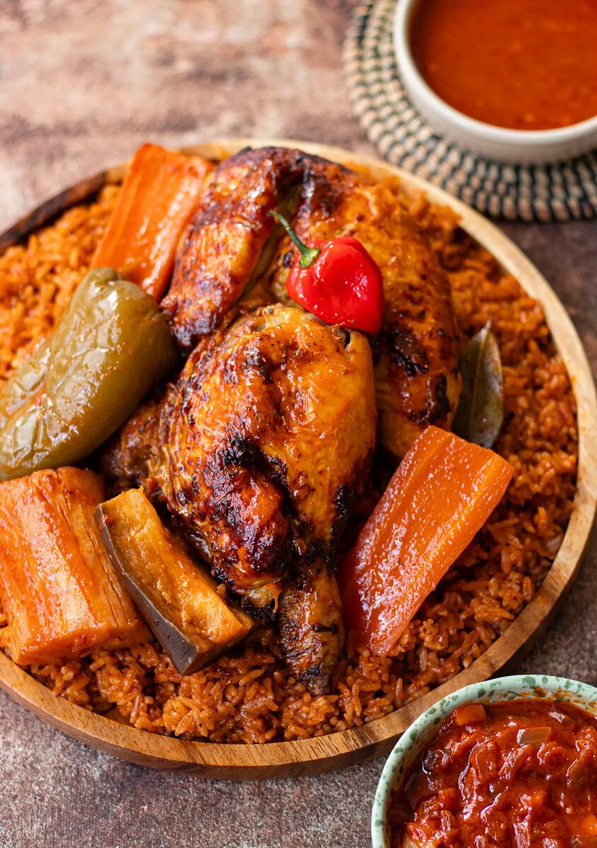 Tcheboudienne poulet et poisso