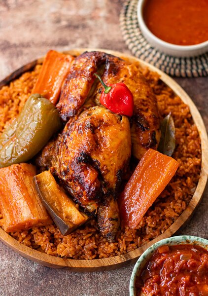 Tcheboudienne poulet et poisso